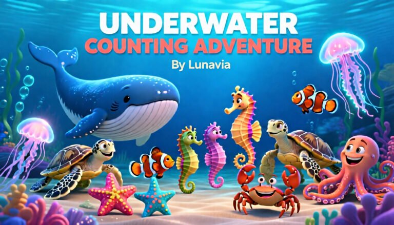 Flipbook- İNGİLİZCE -UNDERWATER-COUNTING-ADVENTURE